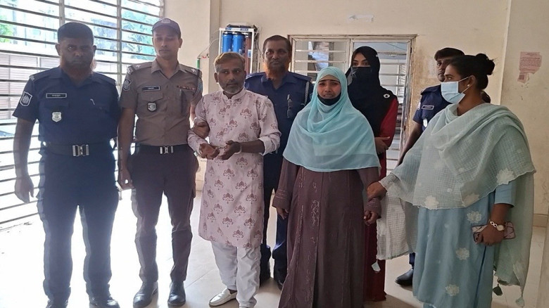 মিথ্যা ধর্ষণচেষ্টা মামলা, ফরিদপুরে বাদী ও স্বামীর ৩ বছরের কা