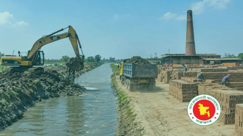 কৃষিজমির টপসয়েল রক্ষায় খাল খননের মাটি বৈধ ইটভাটায় ব্যবহারের 